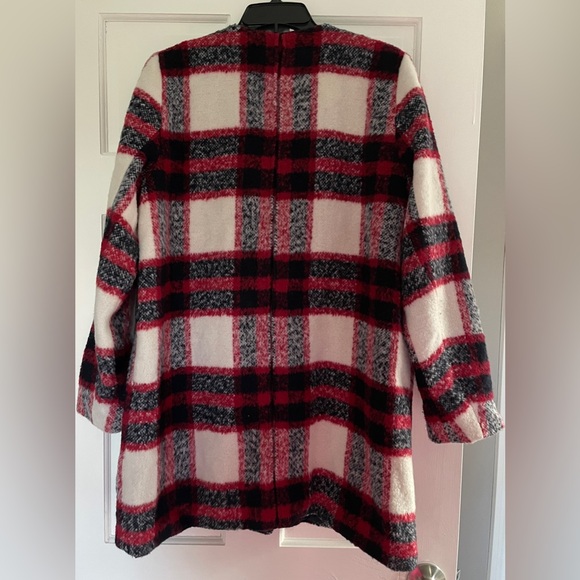 Abercrombie Heritage Wool Blend Plaid Coat - Picture 4 of 10